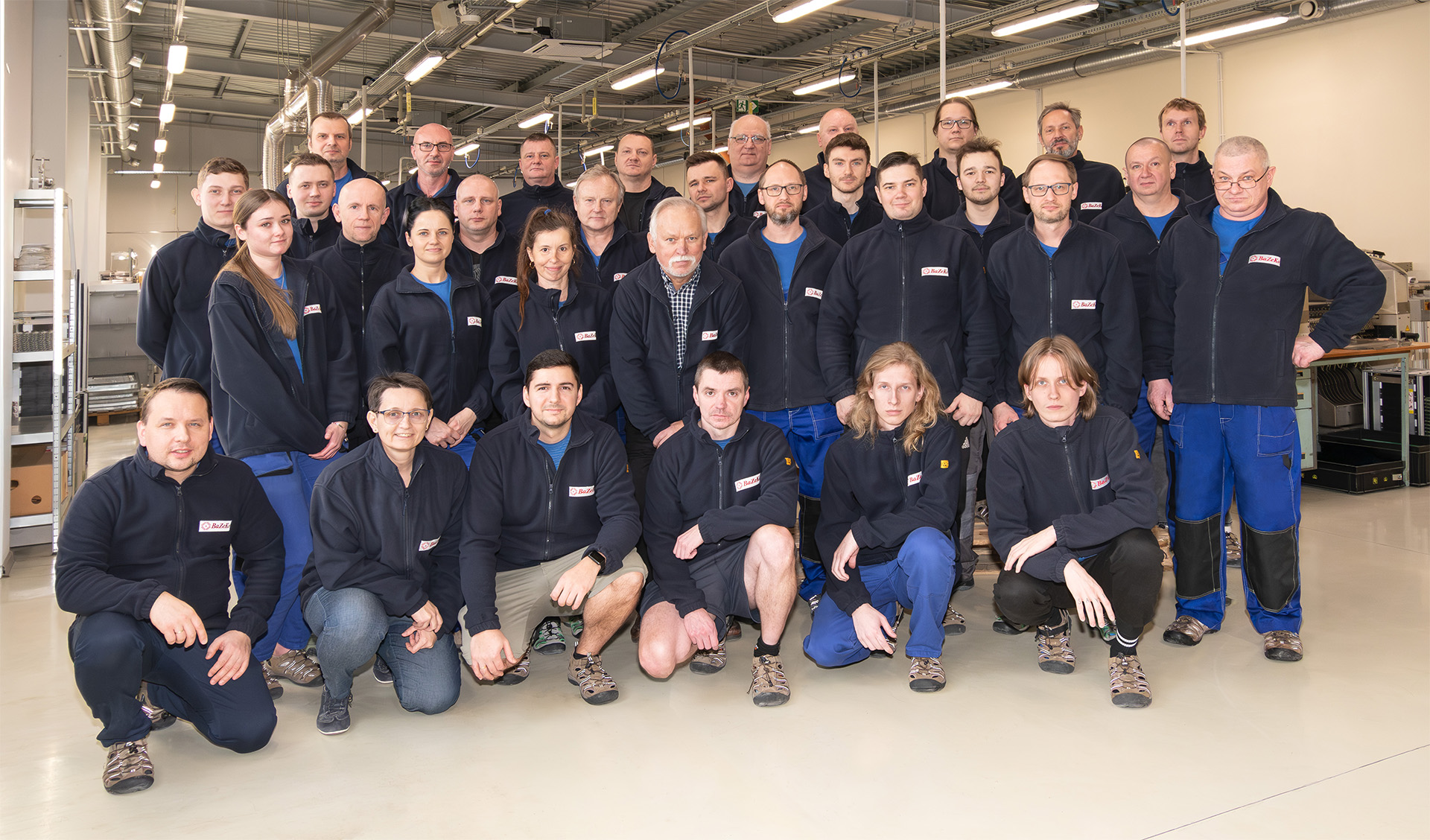 Das Team aus Ingenieuren und Technikern von BaZeKo – Auftragsfertigung von Elektronik in Łódź